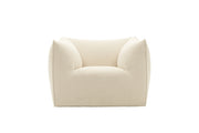B-and-B-bebitalia-LeBambole-White armchair on a white background