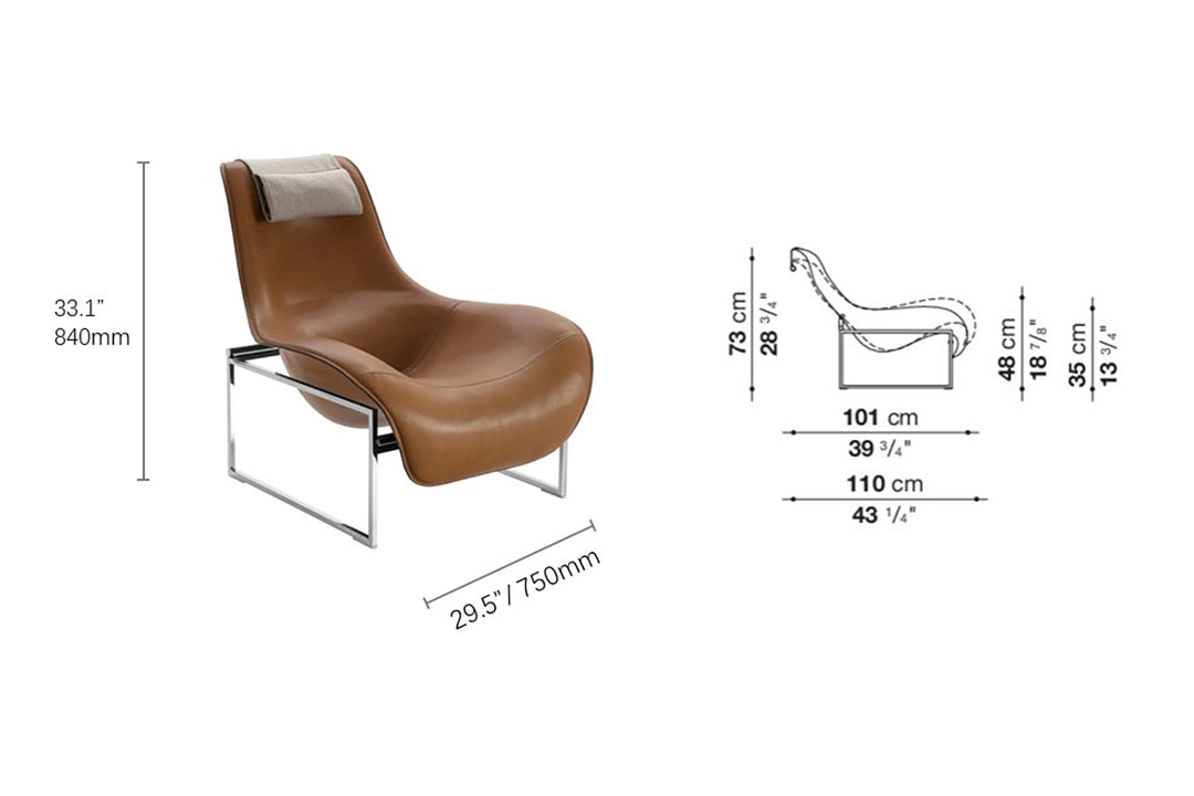 Serenity Curve Armchair