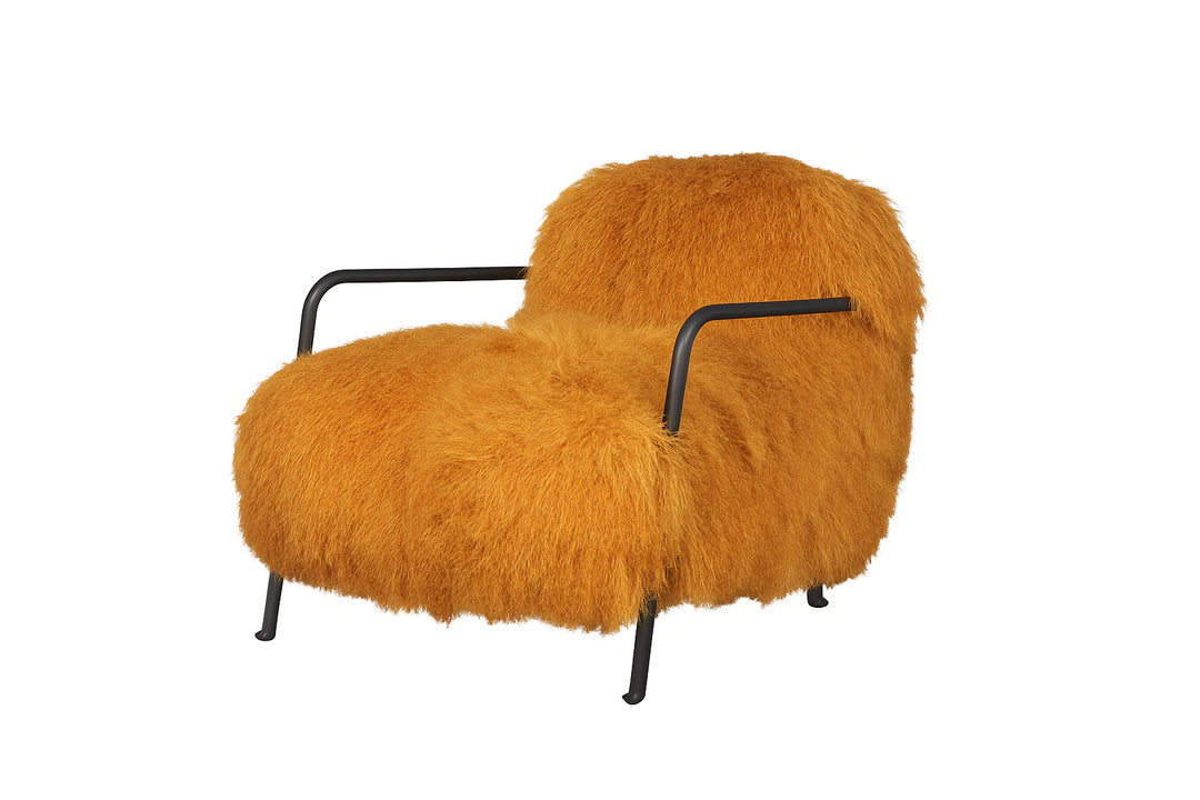 Cashmere Cloud Curve Armchair