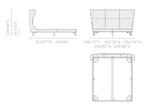 Load image into Gallery viewer, Lazzaro  Bed
